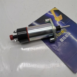 3306 3406 วาล์วโซลินอยด์ปิดเครื่อง 24V รุ่น 155-4653 1554653 155-4654 3E-7985 สำหรับรถขุด - Product Image 3