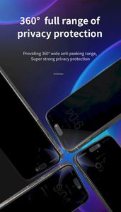 <span class=keywords><strong>Film</strong></span> de protection d'écran de confidentialité en verre trempé ultra-résistant WiWU 9H Grade AAA anti-poussière à bordure complète pour iPhone 16 360 °   Anti-espionnage - Product Image 3