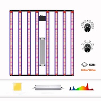 Usine hydroponique personnalisée 1000W plantes à spectre complet Led élèvent la lumière 1000W LM301H EVO LED élèvent la barre lumineuse