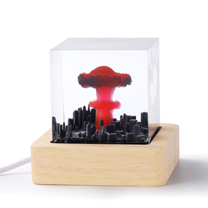 Lámpara decorativa de luz nocturna de bomba <span class=keywords><strong>atómica</strong></span> de resina hecha a mano para el hogar y regalos coleccionables - Product Image 3