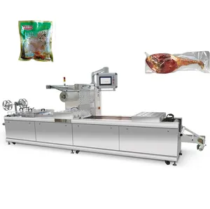 Modified Air Vacuum Packaging Machine, MAP Traysealer Food & Beverage Factory,construction Works Plastic Automatic Bags,pouch