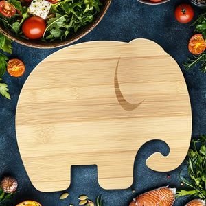 Planche à découper en bambou double face, forme animale tendance, pour la cuisine, réutilisable, écologique et durable - Product Image 2