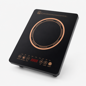 Table de cuisson à induction céramique haute puissance à 1 brûleur, appareil de cuisine infrarouge avec boîtier en plastique pour usage domestique et en restaurant KI02023 - Product Image 1