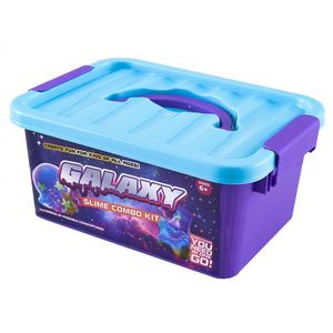 Set de Arcilla de 12 Colores para Manualidades DIY: Slime de Burbujas Efecto Cielo Estrellado, Lodo de Cristal y Lodo Acuático, Juguete de Lodo de Agua, Set Galaxia Cielo Estrellado - Product Image 6