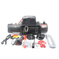 DAO Treuil 12v certifié CE Treuil électrique 12V 12000lbs étanche pour Jeep 4x4 Off-Road Recovery