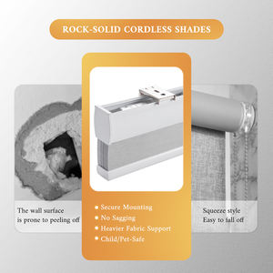 실내 창문용 무선 정전 셀룰러 쉐이드, 침실 및 보육원용 벌집 암막 차양, 열 자외선 차단 블라인드 - Product Image 6