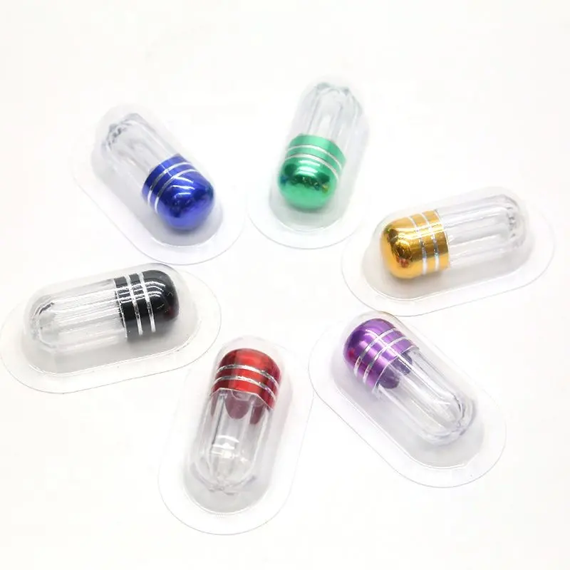 Mini Lege Plastic Seksuele Enhancement Pillen Enkelvoudige Capsule Schelpen