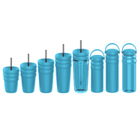 Everich Personnalisé ODM Cloud Design 24oz Tasse à café isolée en acier inoxydable à double paroi Gobelet réutilisable pour café chaud et froid