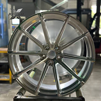 Jantes forgées XINGTU style JDM pour Nissan GT-R Subaru WRX 18 pouces 5x114.3 ET35 pour course Drag, jante large concave à rayons fendus