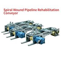 Équipement multifonctionnel de réparation de canalisations enroulées en spirale |   Machine de réhabilitation pour les canalisations d'égouts souterraines
