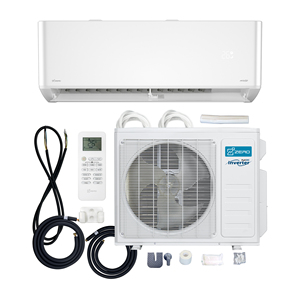 เครื่องปรับอากาศติดผนัง ZERO Z-MAX รุ่น 18001-24000BTU ใช้สารทำความเย็น R32/R410 ระบบมินิสปลิต ฮีทปั๊ม ระบบทำความร้อน สำหรับโรงแรมและบ้านเรือน - Product Image 2