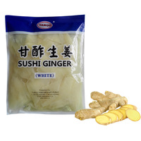 Offre Spéciale : Gingembre Blanc Entier Entièrement Naturel pour Sushi, Légumes Racineles Marinés, Cueillis à la Main, en Saumure Salée, Fraîcheur en Gros