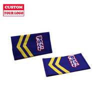 Épaulettes personnalisées avec logo, écussons brodés, accessoires d'uniforme, épaulettes en tissu tissé