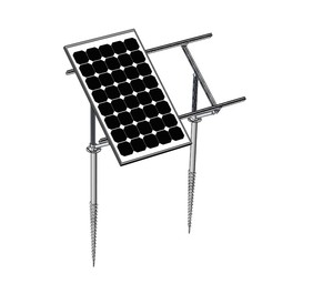 Hot người bán năng lượng mặt trời bảng điều khiển cực núi Kit có thể điều chỉnh mặt đất nghiêng PV Hệ thống hỗ trợ năng lượng mặt trời bảng điều khiển cực gắn khung quang điện - Product Image 5