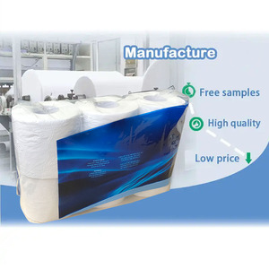 Tùy chỉnh thiết kế thân thiện với môi giá rẻ giấy vệ sinh từ Trung Quốc 1/2/3 ply hòa tan nước phòng tắm mô nhà vệ sinh cuộn - Product Image 2