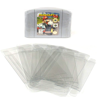 Coque de protection transparente, 11.7x77x20MM, pour Nintendo N64, chariot de jeu