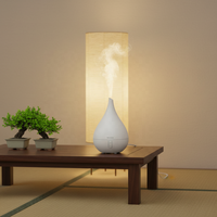 Diffuseur d'huiles essentielles pour la maison, diffuseur d'aromathérapie, humidificateur silencieux à brume froide pour chambre à coucher, bureau
