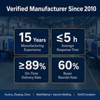 Services de moulage par injection de boîtiers en plastique OEM ODM personnalisés pour les applications industrielles de la construction, couleurs personnalisées en POM