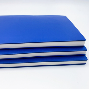 Chất lượng cao màu xanh hải quân điều hành máy tính xách tay tùy chỉnh dập nổi 120gsm lưu trữ giấy A5/A6 100 tờ cho Tạp Chí kinh doanh công ty - Product Image 2