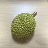 Jouet Squishy Durian Géant Réaliste, Fruit Épineux à Presser, à Remontée Lente, Doux, Sensoriel, Anti-Stress, Cadeau Nouveauté pour Enfants, Vente en Gros