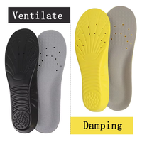 YEBEI semelles pour chaussures massage respirant insérer absorbant les chocs baskets confort semelles meilleurs prix Pu doux semelles de sport