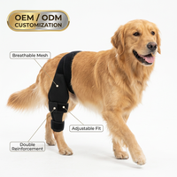 PETSGUARD Attelle Orthopédique Professionnelle pour Chien, Protection Respirante Anti-Rayures en Polyester pour Genou, Soutien ACL CCL, Protecteur Articulaire Canin