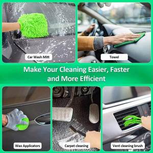 Direct From Manufacturer 21 Sets Premium Nylon Squeegee Style Steel Handle Car Cleaning <b>Brushes</b> for Optimal Performance - Product Image 4