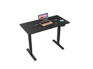 Supports en V Bureau ergonomique en bois avec fonction d'arrêt automatique en cas d'obstruction JSD2-02-2P - Product Image 2