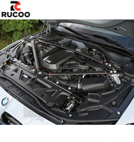 Fibra de Carbono Seca para BMW G80 G81 M3 G82 G83 M4 G87 M2: Refuerzo de Soporte de Motor, Cubierta de Radiador, ECU, Paneles de Esquina de Faros y Rejilla