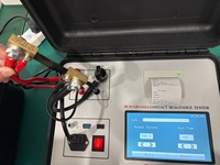 Yüksek Gerilim Devre Kesici Test Cihazı için RUN 100A Şalt Döngüsü Kontak Direnci Test Cihazı CB Analizörü Yüksek Doğruluk
