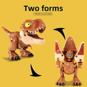 Juguete de Dinosaurio Transformable, King Kong, Tiranosaurio Rex, Robot Mecha, Modelo de Plástico Hecho a Mano, Set de Construcción para Niños - Product Image 5