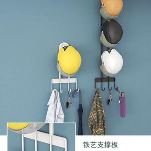 Wall-mounted storage rack is a suitable storage rack for helmets and hats for home entrances. - Product Image 4