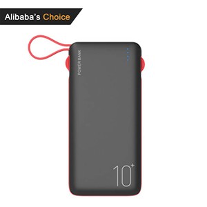 Vente en gros de banque d'alimentation de charge portable ultra-mince de 10000 mA Interface micro USB à affichage numérique intelligent Alimentation mobile - Product Image 1