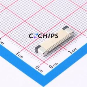 FPC-0.5AX-22PWCR-H20 FFC/FPC Connector SMD,P=0.5mm,Horizontal Mount Connector Drawer Type Bottom Contact 22P 0.5mm - Product Image 2