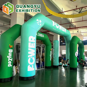 Arco Inflable Publicitario de PVC Impermeable con Logotipo Personalizado, Arco Inflable para Línea de Meta, Línea de Salida y Llegada para Eventos y Festivales - Product Image 1