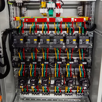Armoire de distribution d'énergie basse tension GGD AC400V avec panneau de couplage de bus d'alimentation 630A-3150A