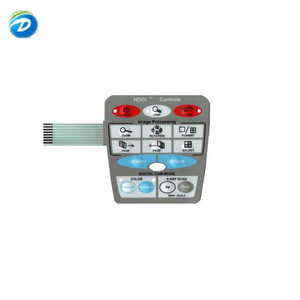 דסן 3 כפתור מקלדת 4 כפתורי מקלדת מקלדת ממברנה עם חפיפה מודפסת עם חלון lcd דיגיטלי - Product Image 4