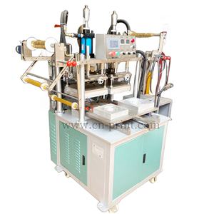 प्लास्टिक मिठाई प्लेट प्लेट प्लेट पक्ष के लिए नियंत्रित अर्ध स्वचालित गर्म पन्नी स्टैम्पिंग मशीन डिस्पोजेबल केक प्लेट साइड के लिए - Product Image 5