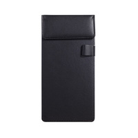 Porte-Comptes Magnétique Personnalisé en Similicuir Premium avec Fermeture Sécurisée pour Restaurant, Logo Personnalisé