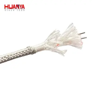 KX 2*0.4mm High temperature thermocouple extension cable wire