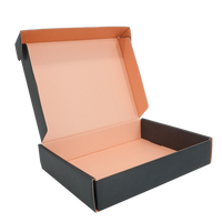 Cajas de Cartón Kraft con Logotipo Personalizado Premium, Cajas Corrugadas, Caja de Embalaje, Caja con Tapa Superior
