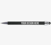 Stylos à bille chromés gravés sur mesure de qualité supérieure, impression laser promotionnelle, cadeaux, papeterie de bureau
