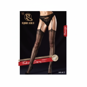 Tinta unita personalizzabile collant/collant stampati per le donne di taglia lunga lunga XL sottili trasparenti con Spandex stile Sexy - Product Image 1