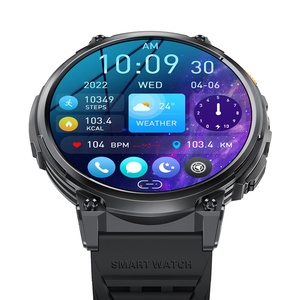 Người Đàn Ông Mới Thể Thao Ngoài Trời K66 Smartwatch Đèn Pin Không Thấm Nước Bt Cuộc Gọi 1.85 ''Màn Hình Lớn 730MAh Pin Lớn Thông Minh Đồng Hồ 2024 - Product Image 2