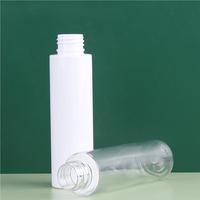 Botol pompa busa putih hewan peliharaan, wadah botol busa plastik kosmetik botol busa putih 100ml 120ml 150ml 200ml