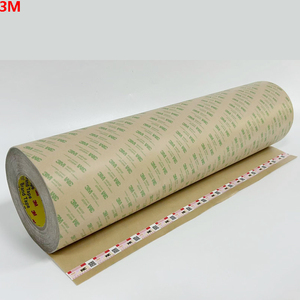 Custom <span class=keywords><strong>3M</strong></span> <span class=keywords><strong>468mp</strong></span> 200MP Adhesieve Transfertape Rol 610mm*55m Waterdichte Tape voor het bevestigen van naamplaatjes, Acryl Adhesieve Tape - Product Image 1