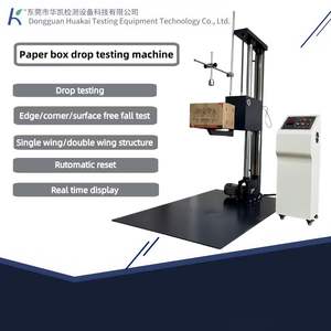 Lab darbe karton kutu sanayi laboratuvar test ekipmanları için tek kanat damla test makinesi - Product Image 4
