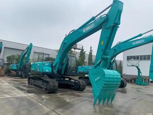 Excavadora Kobelco usada de alta calidad a la venta en AnHui, económica con motor de componentes centrales y bomba de motor PLC - Product Image 4