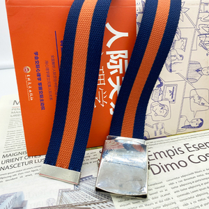 Đai Vải Cotton Polyester Dệt Màu Đen 3.8Cm Đai Chiến Thuật Cho Nam Nữ - Product Image 3