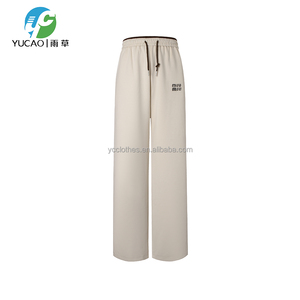 <span class=keywords><strong>Pantaloni</strong></span> Sportivi da Donna e Ragazza, Modello Dritto e Comodo, in Maglia, <span class=keywords><strong>Vita</strong></span> <span class=keywords><strong>Alta</strong></span> Elastica, Lunghezza Intera - Product Image 6